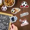 100PCS Soccer Stickers for Scrapbooking, Motivational Vinyl Waterproof Stickers for Water Bottles, Luggage, Teaching Incentives, Soccer Team Gifts for Kids, Teens and Adults